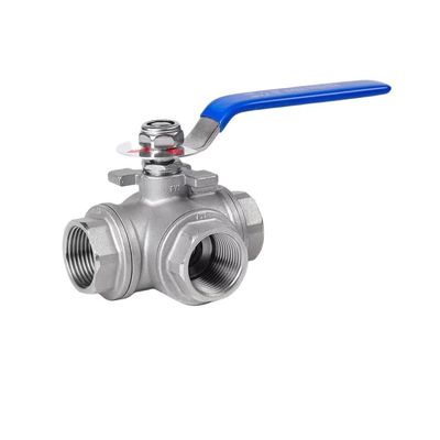 Normal Temperature Stainless Steel Ball Valve With NPT Bsp BSPT Threads